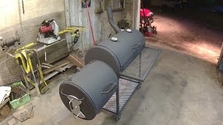 Smoker Mods on Offset smoker [upl. by Htabmas698]