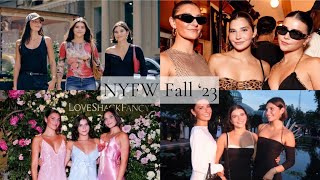 VLOG  NYFW FALL 23 [upl. by Etnaled]