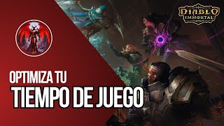 ¡TAREAS diarias y semanales MÁS IMPORTANTES  DIABLO IMMORTAL [upl. by Elladine]