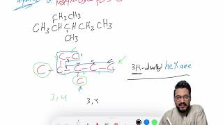 organic nomenclature 3 تسمية العضوية ٣ [upl. by Sello]