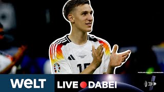 EM 2024 Vor Achtelfinale gegen Dänemark am Samstag Pk mit Abwehrspieler Nico Schlotterbeck  LIVE [upl. by Engedus]