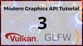 Vulkan C and GLFW tutorial for beginners 3 [upl. by Aisa]