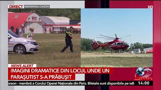 Accident pe Aerodromul Clinceni Polițiștii au deschis dosar penal [upl. by Oiratno]