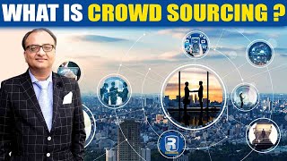 what is crowdsourcing   Explained in Urdu  کراؤڈ سورسنگ کیا ہے ؟ [upl. by Darla]