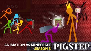 Animation vs Minecraft Season 3  Pigstep Edit [upl. by Favin934]