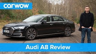 Audi A8 2019 indepth review  carwow Reviews [upl. by Eciram]