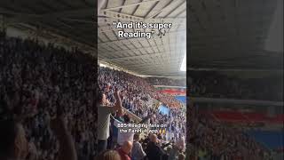 A class atmosphere at Reading yesterday 👊📹 Kyle Nzeribereadingfc championship efl awaydays [upl. by Necaj]