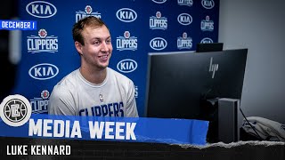 Media Week Luke Kennard  December 1 2020 [upl. by Gambrell]