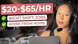 Top 6 Real Work From Home Remote Jobs You Can Do At Night amp Part Time [upl. by Glaudia]