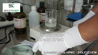 How to dissolve industrial grade Hydroxypropyl MethylCellulose HPMC [upl. by Aihsemaj]