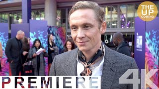 Matthias Schweighöfer interview at The Swimmers at London Film Festival premiere [upl. by Acino695]