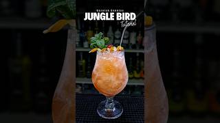 Cóctel Jungle Bird 🦜 Tutorial Bartender GarnishEventos [upl. by Shum131]