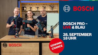 Bosch PRO – Live amp Blau Lösungen für das Gewerk Trockenbau von Bosch Professional [upl. by Ashwin]