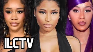 Fan THROWS object at Nicki Minaj  Saweetie “SHADED” Nicki  Cardi B’s BORING club performance… [upl. by Adilem890]