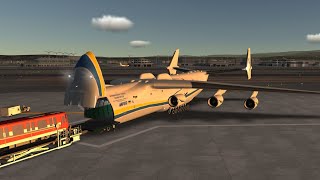 RFS Real Flight Simulator Antonov An  225 New York  Los Angeles  RFS Pro [upl. by Houghton]