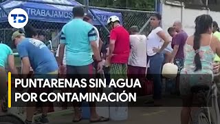 Habitantes de Puntarenas están sin agua por aparente contaminación [upl. by Oicram990]