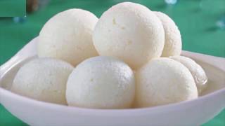 bengali sponge rasgulla spongy rasgulla rasgulla recipe video [upl. by Annahsirhc]