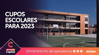 Abiertos los cupos escolares para 2023 en Bogotá [upl. by Ynnav496]