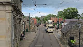 Riding the line at Crich Tramway Village 16th July 2023 [upl. by Mandy]