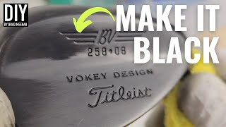 Make your golf clubs BLACK [upl. by Jilleen610]