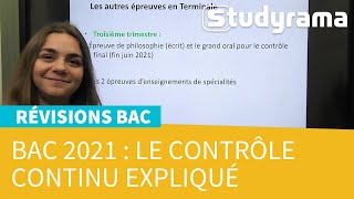 Bac 2021  Les épreuves communes de contrôle continu en Première et Terminale [upl. by Nairde]