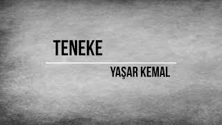 Teneke  Yaşar Kemal  Sesli Kitap  Tek Parça [upl. by Anitsrik]