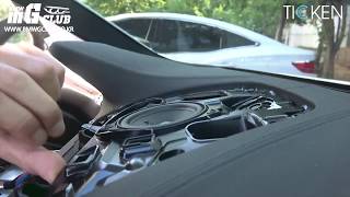 BMW G30 CENTER SPEAKER REMOVAL 센터스피커 교체 DIY HOW TO [upl. by Hillhouse]