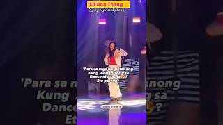 Song TitleLil Boo Thang ✅Dance Hits ni Atasha Muhlach😍 viral trending EatBulagaTVJ [upl. by Humpage]