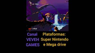 Earthworm Jim 2 Super Nintendo e Mega Drive shorts [upl. by Iglesias]