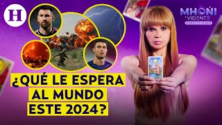 Mhoni Vidente advierte que el mundo deberá estar en alerta de atentados y guerra en este 2024 [upl. by Lehet448]