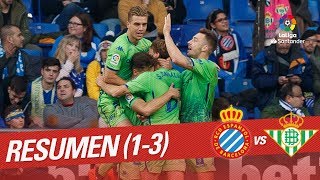 Resumen de RCD Espanyol vs Real Betis 13 [upl. by Baudin]