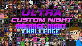 Ultra Custom Night Gameplay An Average Night Challenge [upl. by Anni]