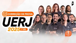 Gabarito UERJ 2025 1º EQ – Correção de prova AO VIVO [upl. by Leugimsiul]