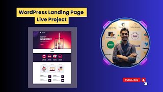 Create a WordPress Landing Page With Elementor Bangla  Live Project  Using Free Plugins [upl. by Adnahcal]