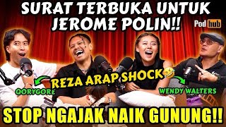 WENDY WALTERS amp JEROME JALAN BARENG REZA ARAP SHOCK QORYGORE FINISH HIM‼️ 🤣 vidi [upl. by Adaner]