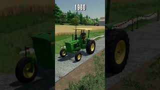 Evolution of John Deere Tractors Part 1 🚜  Farming Simulator 22 [upl. by Ynnavoj]