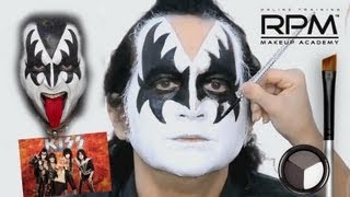 The Official Gene Simmons Makeup Look KISS [upl. by Nrubliw]