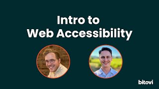 Introduction to Web Accessibility [upl. by Lowell163]