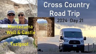 Cross Country Road Trip Day 21 Montezuma Well Montezuma Castle amp Tuzigoot National Monuments in AZ [upl. by Henke594]