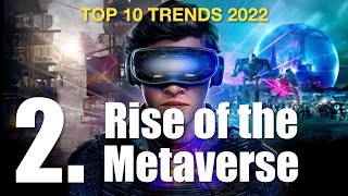 The Metaverse Top 10 Trends 2022  No2 [upl. by Riggins]