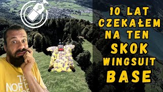 10 lat czekałem na TEN skok Wingsuit Base [upl. by Ereveneug963]