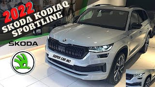 New SKODA KODIAQ Sportline 2022 IN 4K [upl. by Kori]