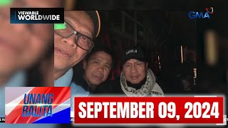 Unang Balita sa Unang Hirit SEPTEMBER 9 2024 HD [upl. by Parrnell]