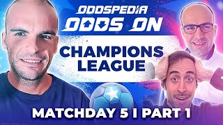 Odds On Champions League Predictions 202324 Matchday 5 Tue Best Football Betting Tips amp Picks [upl. by Atims]