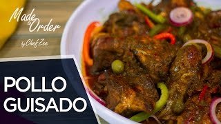 How to Make Pollo Guisado Dominicano  Dominican Stew Chicken  Made To Order  Chef Zee Cooks [upl. by Daveda]