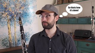 Complete Tutorial Rhapsody In Blue Clarinet Solo [upl. by Thorrlow]