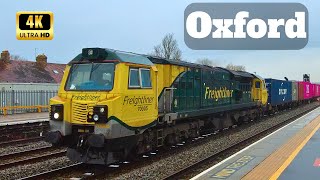 Trains at Oxford OXF  13022024 [upl. by Swaine]