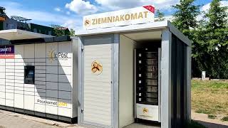 Ziemniakomat automat na ziemniaki we Wrocławiu Nietypowy automat [upl. by Pournaras]