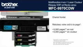 MFC9970CDW  Imprimante Multifonction Laser  Brother [upl. by Elmer855]