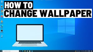 How to Change Wallpaper in Laptop [upl. by Icats]